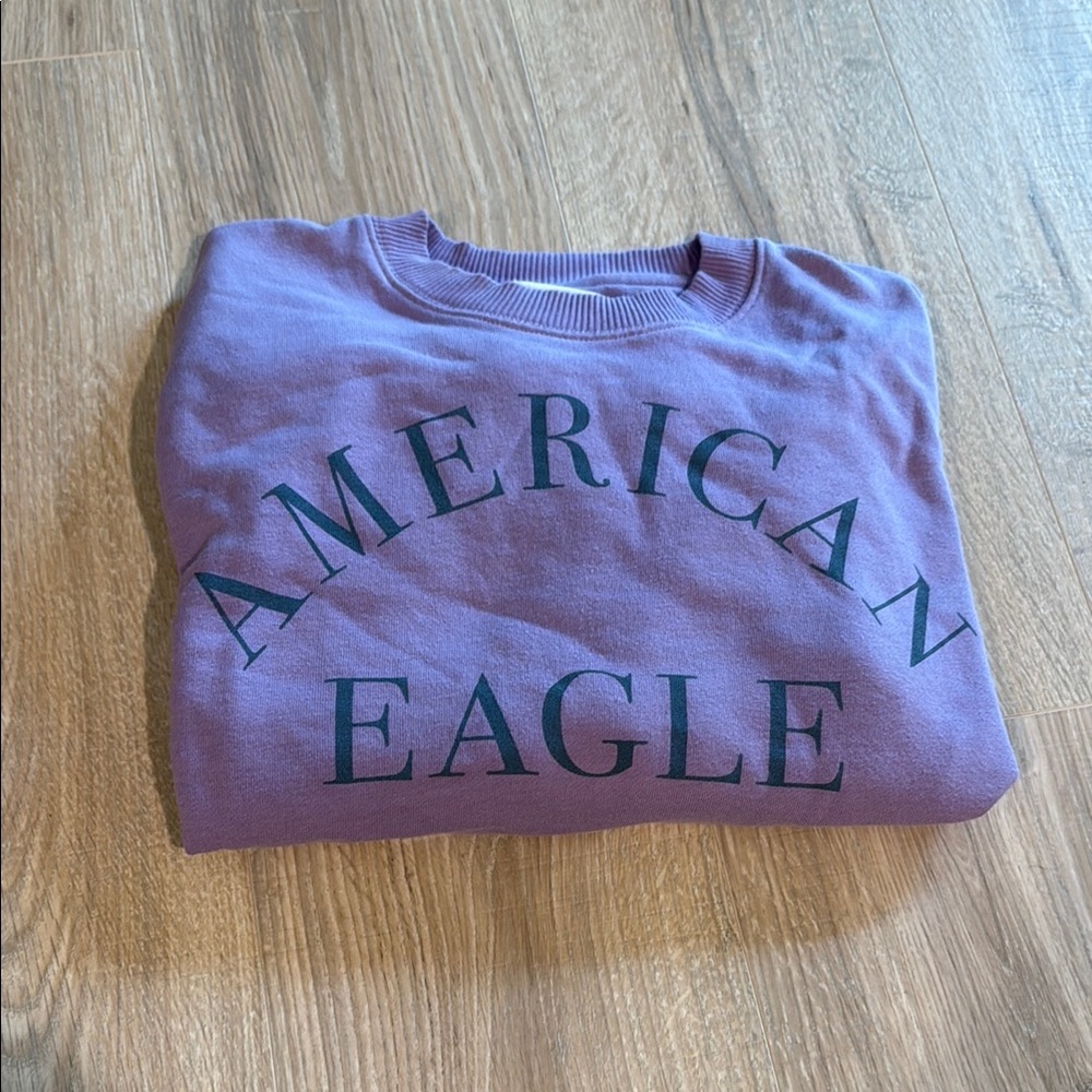 American Eagle Purple Sweatshirt